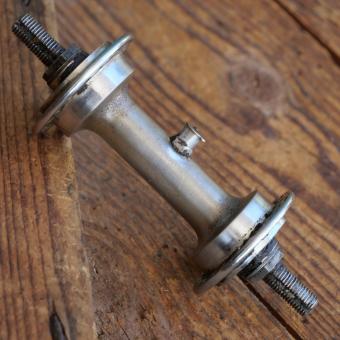 Nabe Vorderrad Fahrrad, original 30er -50er Jahre, verchromt, 36 Loch, gebr. 