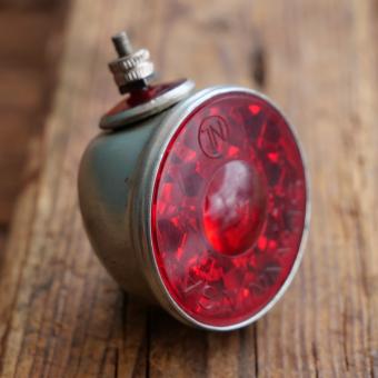 Rücklicht SPANINGA, orig. 60er/70er Jahre, Weißblech, NOS 