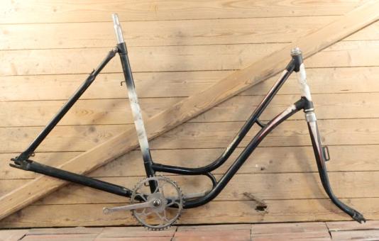 Fahrradrahmen RIXE, für Tourenrad, Damen, 28 Zoll, Stahl, 60er J., gebr. 
