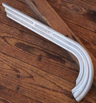 Kettenschutz DÜRKOPP, Aluminium, für Sportrad, Länge ca. 40cm, orig. 50er J., gebr. 