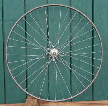 Hinterrad für Schlauchbereifung 27 Zoll (630), 1980er J., MAVIC-Felge, CAMPAGNOLO Record-Nabe, gebr. 