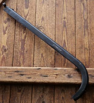 Kettenschutz, DÜRKOPP, schwarz, Länge ca. 59 cm, orig. 30er-50er J., gebr. 